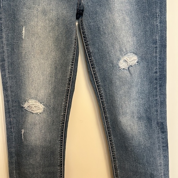 KENNETH COLE Jess Skinny Distressed  Light Wash Mid rise Jeans women’s 2 - Picture 5 of 11